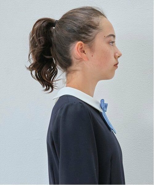 pom ponette junior / ポンポネット ジュニア ブローチ・コサージュ | *ソリッドリボンブローチ | 詳細4