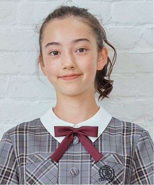 pom ponette junior / ポンポネット ジュニア ブローチ・コサージュ | *ソリッドリボンブローチ（エンジ）