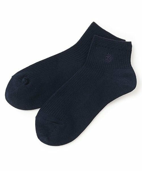 pom ponette junior / ポンポネット ジュニア ソックス | *10cmショートソックス（紺）