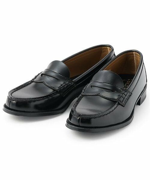 pom ponette junior / ポンポネット ジュニア ビジネス・ドレスシューズ | *ローファー（黒）