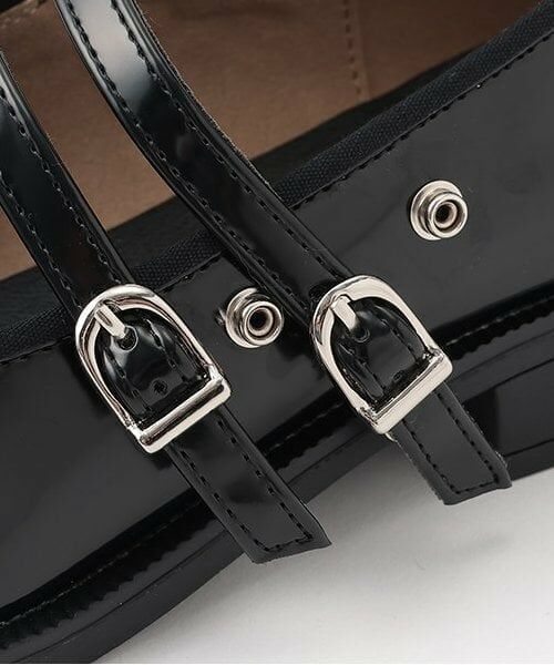 pom ponette junior / ポンポネット ジュニア パンプス | *ダブルストラップシューズ | 詳細3