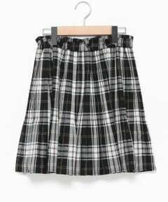 pom ponette junior / ポンポネット ジュニア ショート・ハーフ・半端丈パンツ | チェック細プリーツスカパン