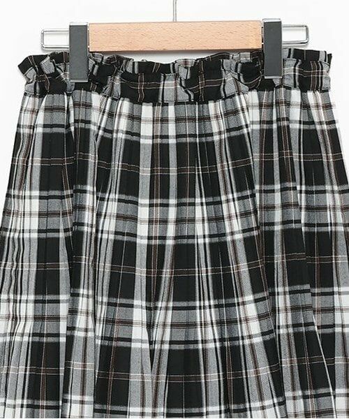 pom ponette junior / ポンポネット ジュニア ショート・ハーフ・半端丈パンツ | チェック細プリーツスカパン | 詳細2