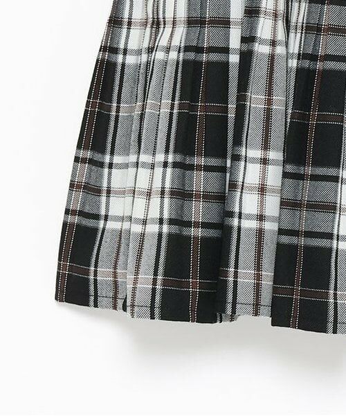 pom ponette junior / ポンポネット ジュニア ショート・ハーフ・半端丈パンツ | チェック細プリーツスカパン | 詳細4
