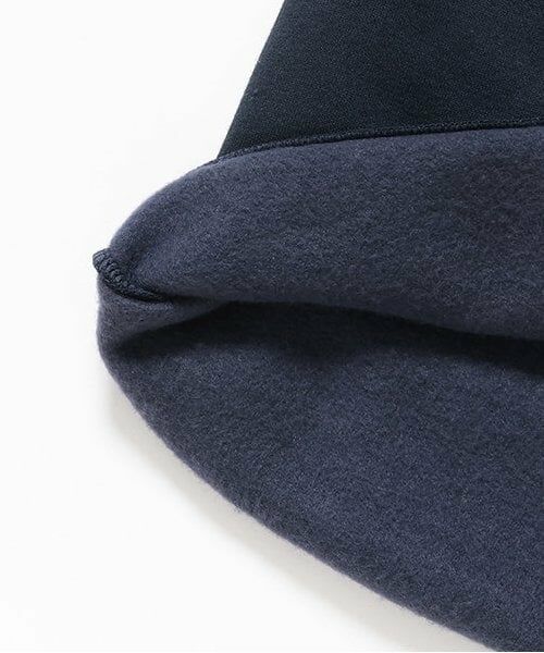 pom ponette junior / ポンポネット ジュニア パーカー | ラインスリーブ裏毛裏起毛パーカ | 詳細5