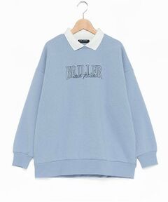 pom ponette junior / ポンポネット ジュニア スウェット | 【福袋B】襟付き裏起毛プルオーバー