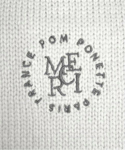 pom ponette junior / ポンポネット ジュニア カーディガン・ボレロ | ラインカーデ＋ロゴTシャツセット | 詳細3