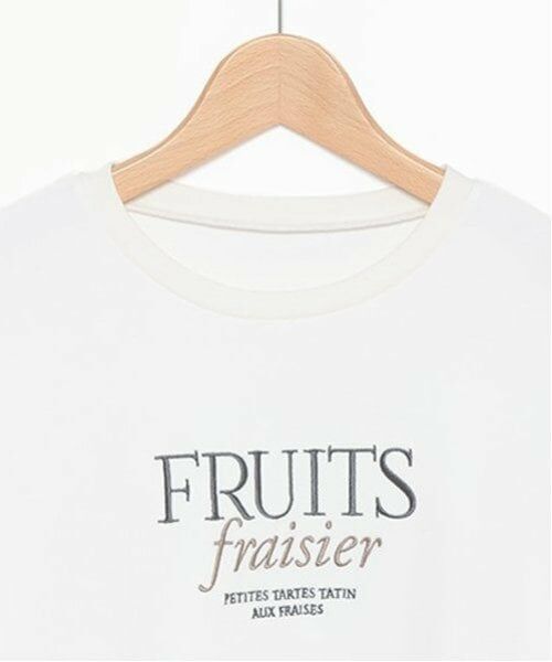 pom ponette junior / ポンポネット ジュニア カーディガン・ボレロ | ラインカーデ＋ロゴTシャツセット | 詳細5