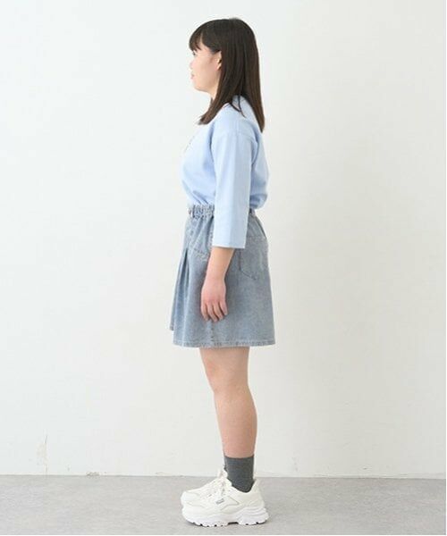 pom ponette junior / ポンポネット ジュニア ショート・ハーフ・半端丈パンツ | 【＋SIZE】【GOOD PRICE】タックキュロット | 詳細16