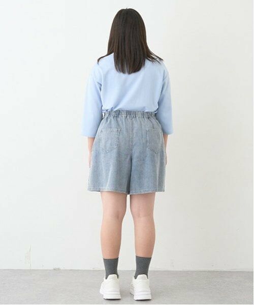 pom ponette junior / ポンポネット ジュニア ショート・ハーフ・半端丈パンツ | 【＋SIZE】【GOOD PRICE】タックキュロット | 詳細17