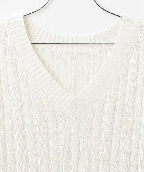 pom ponette junior / ポンポネット ジュニア その他トップス | *【接触冷感・抗菌防臭】Vネックベスト | 詳細5
