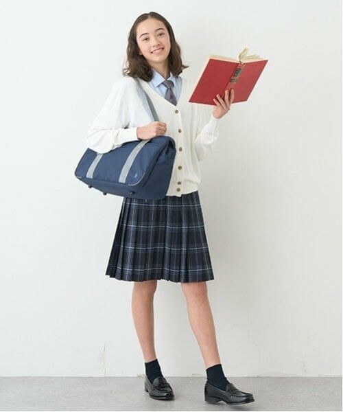 pom ponette junior / ポンポネット ジュニア カーディガン・ボレロ | *【接触冷感・抗菌防臭】Vネックカーディガン | 詳細3