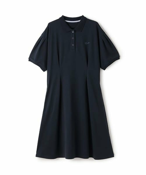 pom ponette junior / ポンポネット ジュニア ミニ丈・ひざ丈ワンピース | *【接触冷感】ポロ衿カットワンピース | 詳細3