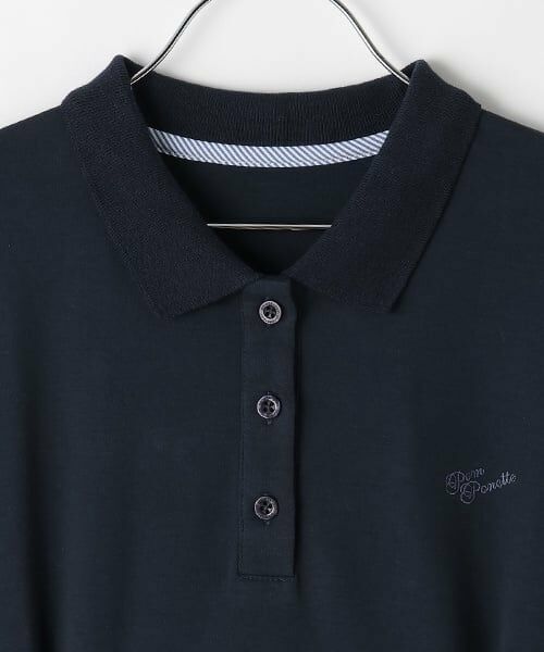 pom ponette junior / ポンポネット ジュニア ミニ丈・ひざ丈ワンピース | *【接触冷感】ポロ衿カットワンピース | 詳細5