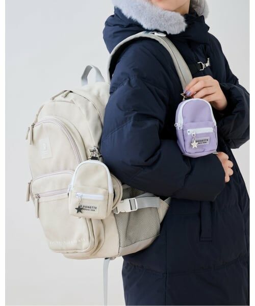 pom ponette junior / ポンポネット ジュニア リュック・バックパック | *丸型ポーチつき23Lスクールリュック | 詳細24