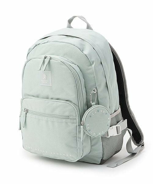 pom ponette junior / ポンポネット ジュニア リュック・バックパック | *丸型ポーチつき23Lスクールリュック（エメラルド グリーン）