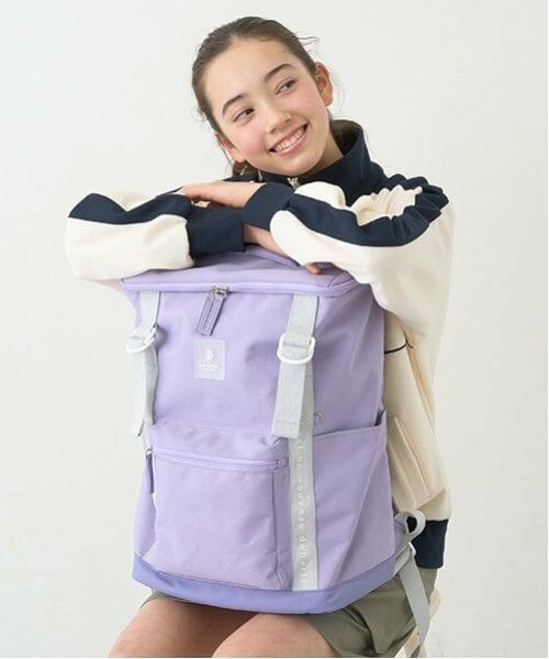 pom ponette junior / ポンポネット ジュニア リュック・バックパック | *スクエア型スクールリュック | 詳細5