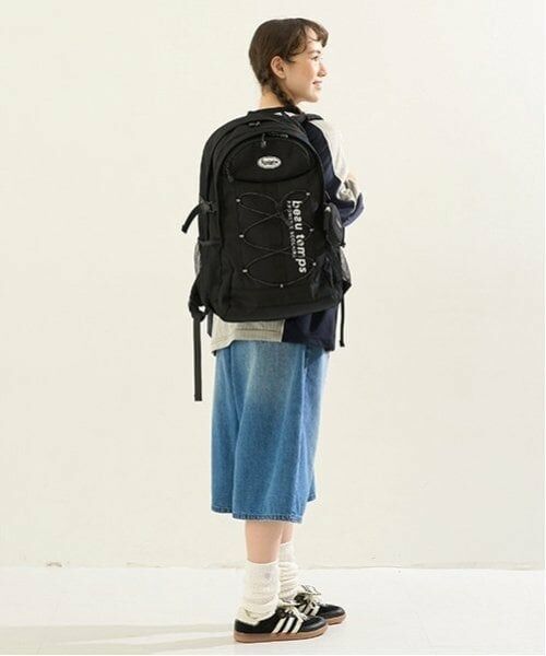 pom ponette junior / ポンポネット ジュニア リュック・バックパック | ＊【Cuugal掲載】33Lコードデザインスクールリュック | 詳細5