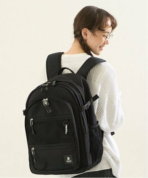 pom ponette junior / ポンポネット ジュニア リュック・バックパック | 33L　スクールリュック（黒）