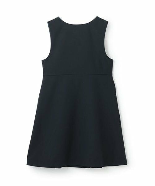 pom ponette junior / ポンポネット ジュニア ミニ・ひざ丈スカート | *プリーツ切替ジャンパースカート | 詳細1