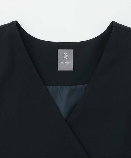 pom ponette junior / ポンポネット ジュニア ミニ・ひざ丈スカート | *プリーツ切替ジャンパースカート | 詳細2