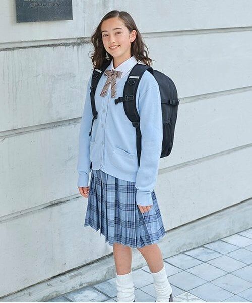 pom ponette junior / ポンポネット ジュニア ミニ・ひざ丈スカート | *52cm丈24本プリーツチェックスカート | 詳細18