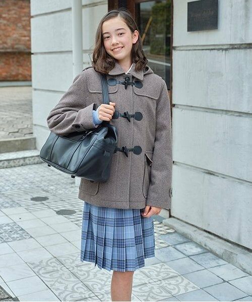 pom ponette junior / ポンポネット ジュニア ミニ・ひざ丈スカート | *52cm丈24本プリーツチェックスカート | 詳細19