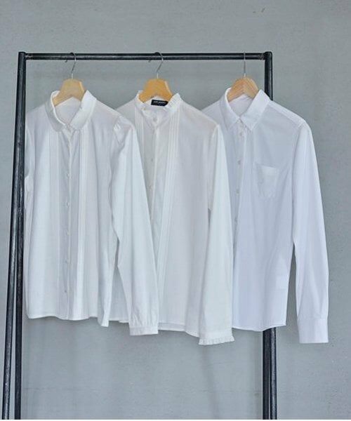 pom ponette junior / ポンポネット ジュニア シャツ・ブラウス | *【シワになりにくい】丸襟長袖シャツ | 詳細7