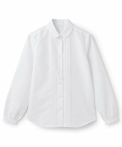 pom ponette junior / ポンポネット ジュニア シャツ・ブラウス | *【シワになりにくい】丸襟長袖シャツ | 詳細8