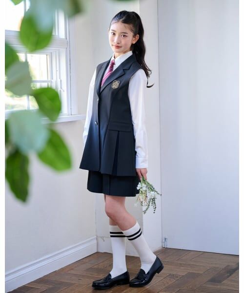 pom ponette junior / ポンポネット ジュニア セットアップ | 【卒服】【５点セット】ジレジャケットコーデセット | 詳細24