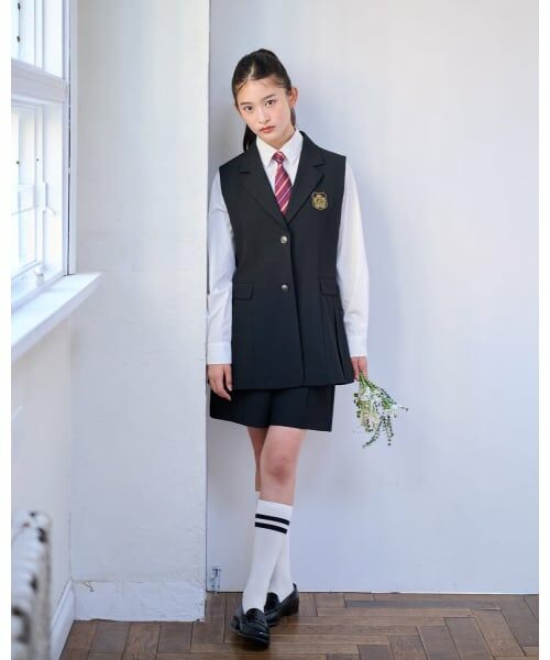 pom ponette junior / ポンポネット ジュニア セットアップ | 【卒服】【５点セット】ジレジャケットコーデセット | 詳細25