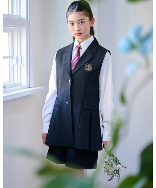 pom ponette junior / ポンポネット ジュニア セットアップ | 【卒服】【５点セット】ジレジャケットコーデセット | 詳細26