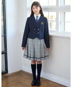 pom ponette junior / ポンポネット ジュニア セットアップ | 【卒服】【４点セット】ショートジャケット・ジャンスカセット
