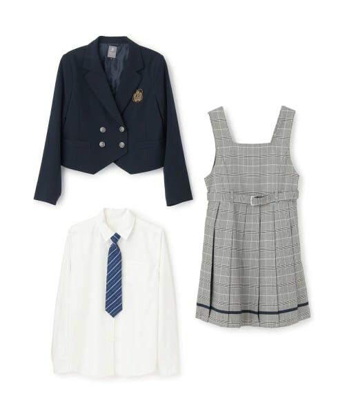 pom ponette junior / ポンポネット ジュニア セットアップ | 【卒服】【４点セット】ショートジャケット・ジャンスカセット | 詳細2