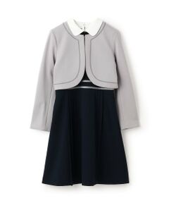 pom ponette junior / ポンポネット ジュニア ドレス | 【卒服】【セットアイテム】ボレロ＋白衿ワンピース