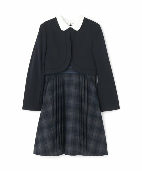 pom ponette junior / ポンポネット ジュニア ドレス | 【卒服】【セットアイテム】ボレロ＋白衿ワンピース | 詳細16