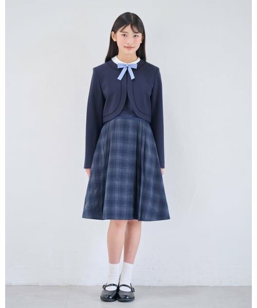 pom ponette junior / ポンポネット ジュニア ドレス | 【卒服】【セットアイテム】ボレロ＋白衿ワンピース | 詳細17