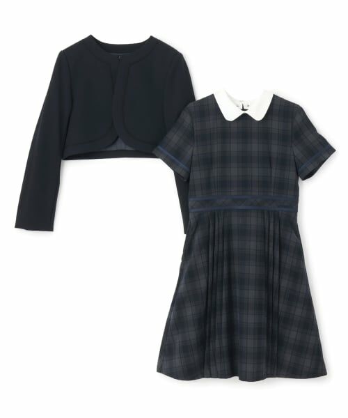 pom ponette junior / ポンポネット ジュニア ドレス | 【卒服】【セットアイテム】ボレロ＋白衿ワンピース | 詳細2