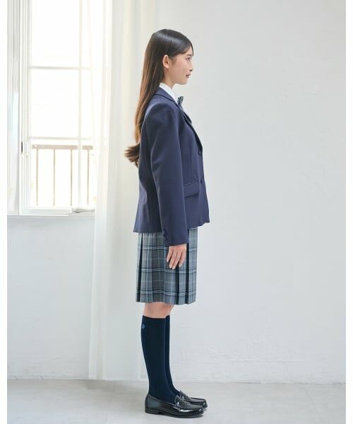 pom ponette junior / ポンポネット ジュニア ミニ・ひざ丈スカート | 【卒服】【家庭洗濯可】サイドプリーツチェックスカート | 詳細15