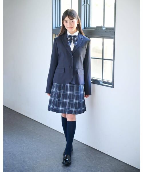 pom ponette junior / ポンポネット ジュニア ミニ・ひざ丈スカート | 【卒服】【家庭洗濯可】サイドプリーツチェックスカート | 詳細18