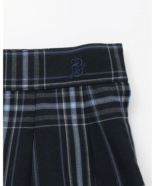 pom ponette junior / ポンポネット ジュニア ミニ・ひざ丈スカート | 【卒服】【家庭洗濯可】サイドプリーツチェックスカート | 詳細4