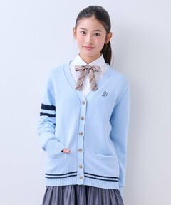 pom ponette junior / ポンポネット ジュニア カーディガン・ボレロ | 【卒服】Vネックラインカーディガン