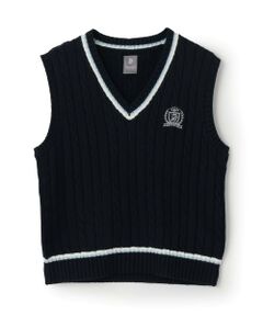 pom ponette junior / ポンポネット ジュニア カーディガン・ボレロ | 【卒服】Vネックラインベスト