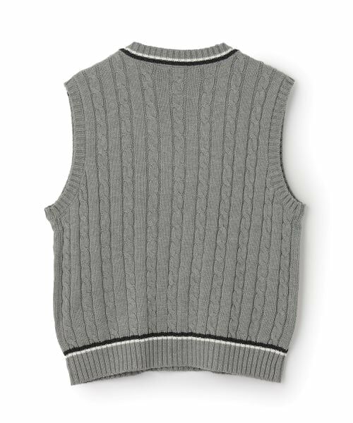 pom ponette junior / ポンポネット ジュニア カーディガン・ボレロ | 【卒服】Vネックラインベスト | 詳細1