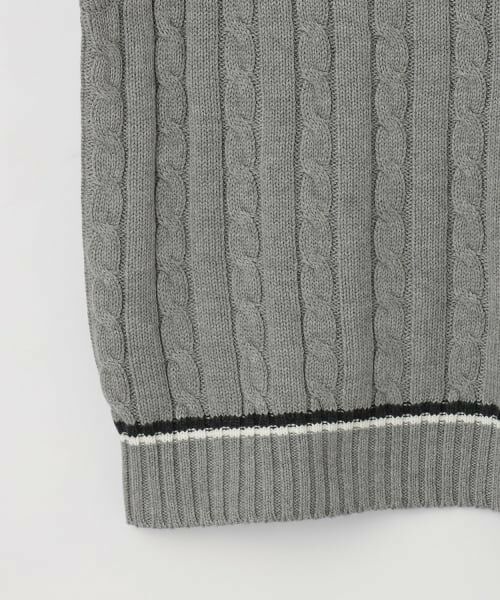 pom ponette junior / ポンポネット ジュニア カーディガン・ボレロ | 【卒服】Vネックラインベスト | 詳細4