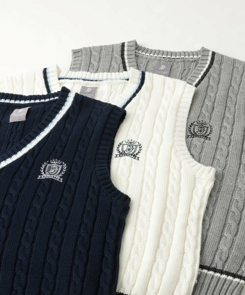 pom ponette junior / ポンポネット ジュニア カーディガン・ボレロ | 【卒服】Vネックラインベスト | 詳細5