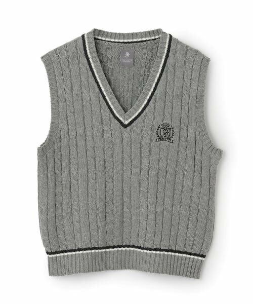 pom ponette junior / ポンポネット ジュニア カーディガン・ボレロ | 【卒服】Vネックラインベスト | 詳細7