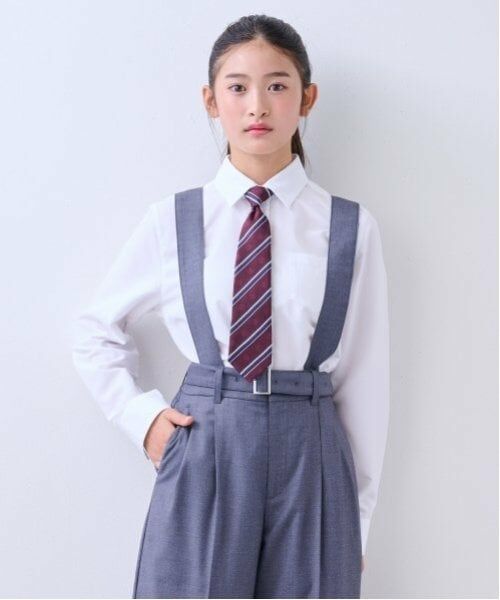 pom ponette junior / ポンポネット ジュニア シャツ・ブラウス | 【卒服】【シワになりにくい】角襟シャツ | 詳細11