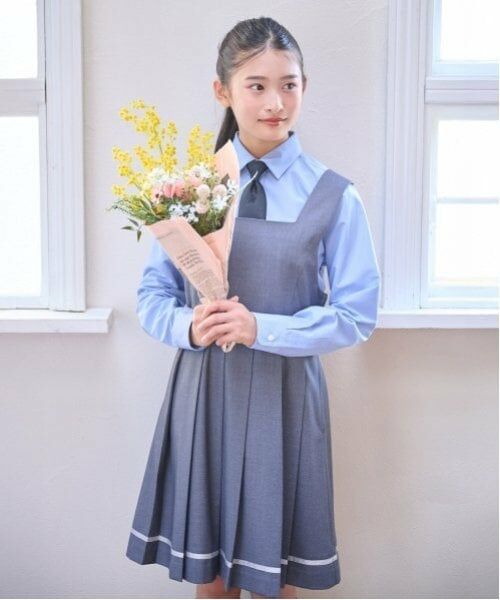 pom ponette junior / ポンポネット ジュニア シャツ・ブラウス | 【卒服】【シワになりにくい】角襟シャツ | 詳細18