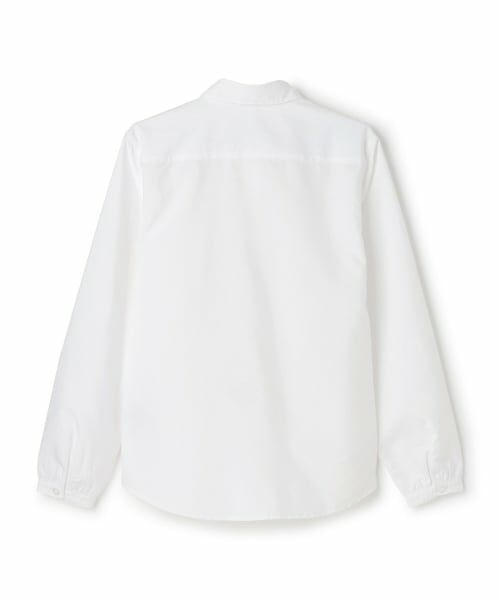 pom ponette junior / ポンポネット ジュニア シャツ・ブラウス | 【卒服】【シワになりにくい】丸襟シャツ | 詳細1